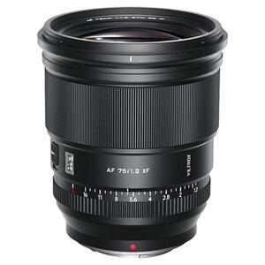 Viltrox 75mm f1.2 XF APS-C PRO Level Lens for Fujifilm X-Mount Black (AF 75/1.2 XF)