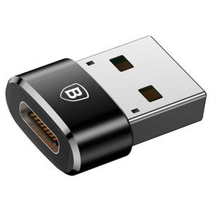 Baseus Adapter USB-C Female to USB-A Male Black (CAAOTG-01)