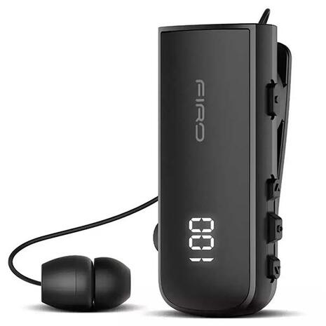 Handsfree Bluetooth Retractable Firo H16J Black