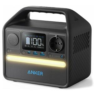 Anker 521 Portable Power Station (PowerHouse 256Wh) Black (A1720311)