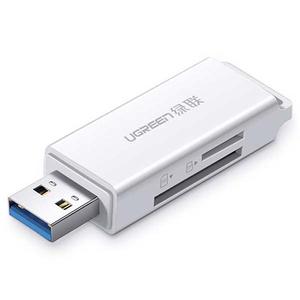 Ugreen USB 3.0 Card Reader CM104 White (40753)