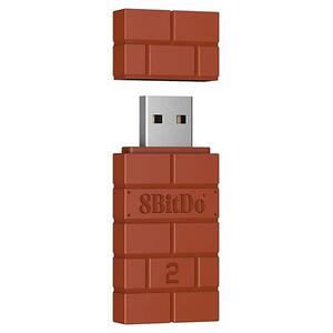 8BitDo USB Wireless Adapter 2 Brown