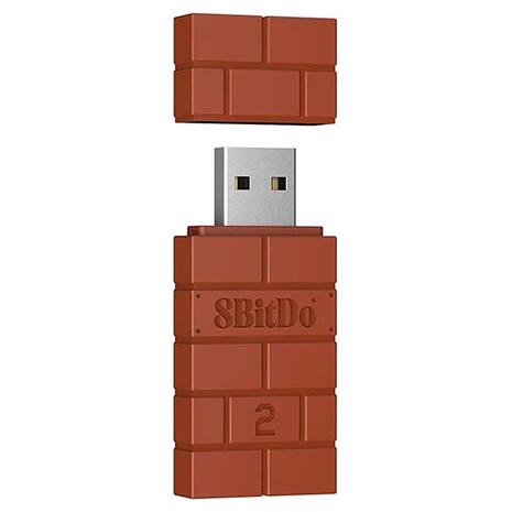 8BitDo USB Wireless Adapter 2 Brown