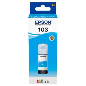 Μελάνι InkJet Epson 103 Cyan (C13T00S24A)