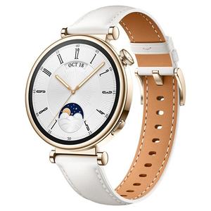 Huawei Watch GT 4 41mm (White Leather Strap)