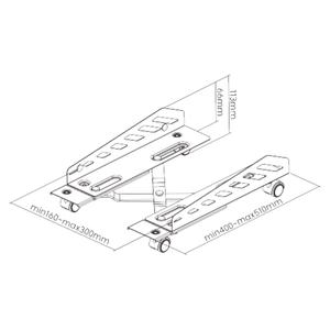 Βάση PC Brateck CPB-24