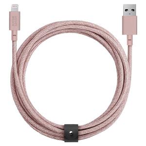 Native Union Belt Cable XL USB-A to Lightning Cable 3m Rose (85532421)