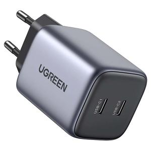 Ugreen 45W Dual USB-C GaN Fast Charger CD294 Space Gray (90573)