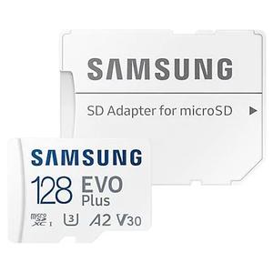 Κάρτα Μνήμης Samsung Evo Plus (2021) microSDXC 128GB with Adapter (MB-MC128KA/EU)