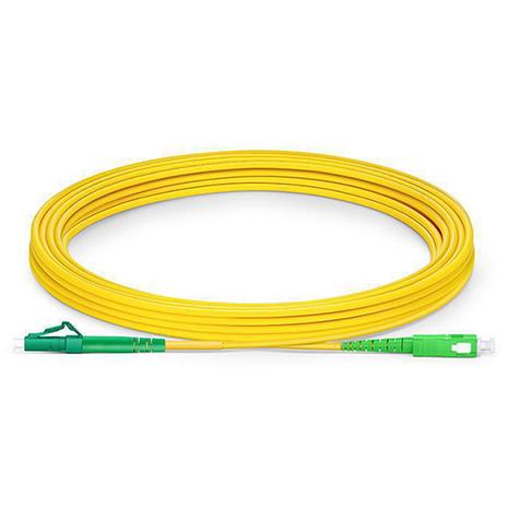 Καλώδιο Fiber Cable Simplex LC/APC to SC/APC Yellow 2m