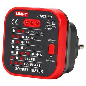 Socket Tester UNI-T UT07B-EU