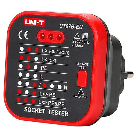 Socket Tester UNI-T UT07B-EU