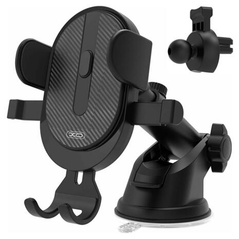 Windshield & Air Vent Car Mount XO C60 Black