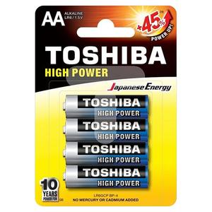 Toshiba High Power AA LR6GCP BP-4 (x4)