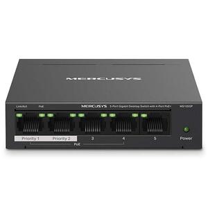 5-port Gigabit Desktop Switch with 4-Port PoE+ Mercusys MS105GP (v 1.0)