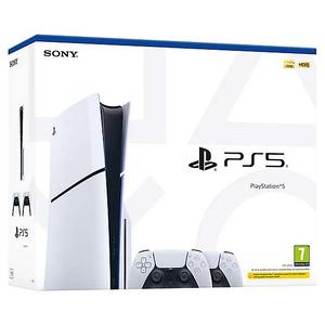 Sony PlayStation 5 Slim (Blu-Ray) & Sony DualSense Controller Bundle