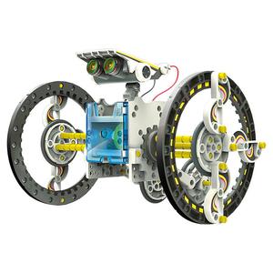 Construct & Create: 14-in-1 Solar Robot Kit