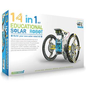 Construct & Create: 14-in-1 Solar Robot Kit