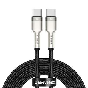 Καλώδιο Baseus Cafule USB-C to USB-C 100W Black 2m (CATJK-D01)