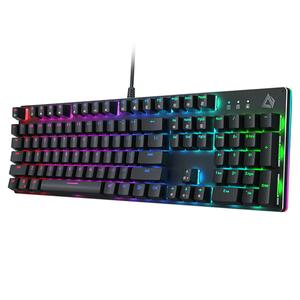 Gaming Keyboard Aukey KMG12 Black (Red Switches) US