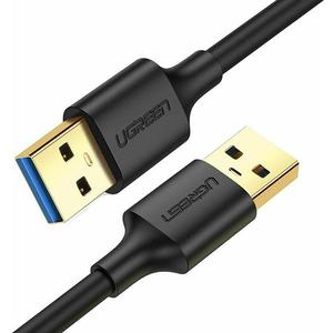 Ugreen USB-A 3.0 Male to Male Cable US128 0.5m Black (10369)