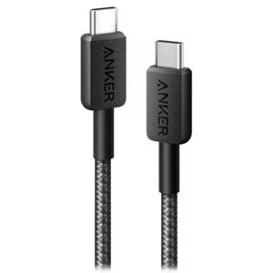 Anker 322 USB-C to USB-C Cable Braided Black 0.9m (A81F5G11)