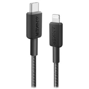 Anker 322 USB-C to Lightning Cable Braided Black 1.8m (A81B6G11)
