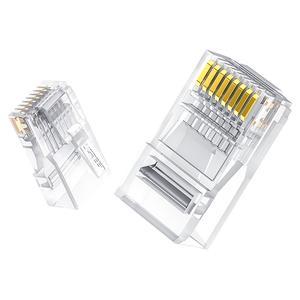 Ugreen RJ45 CAT6 Crystal Network Modular Connector NW120 100-Pack (60558)