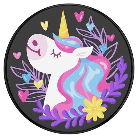 PopSockets® PopGrip Unicorn Day Dreams Black Gloss (802484)