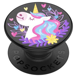 PopSockets® PopGrip Unicorn Day Dreams Black Gloss (802484)