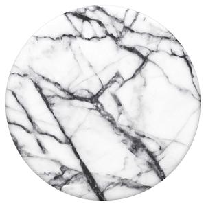 PopSockets® PopGrip Dove White Marble (800997)