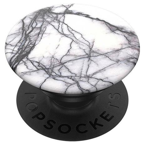 PopSockets® PopGrip Dove White Marble (800997)