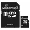 Κάρτα Μνήμης MediaRange microSDHC 16GB with Adapter (MR958)