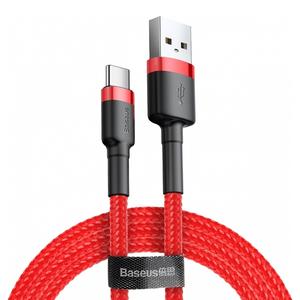 Καλώδιο Baseus Cafule USB to USB-C Red/Red 1m (CATKLF-B09)