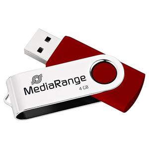 USB Flash MediaRange MR907 4GB Red (MR907-RED)
