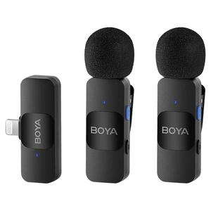 Mini Wireless Lavalier Microphone (Lightning Adapter) Boya BY-V2