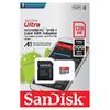 Κάρτα Μνήμης Sandisk Ultra microSDXC 128GB with Adapter (SDSQUAB-128G-GN6MA)