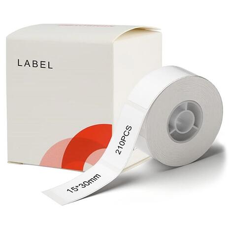 Direct Thermal Label Niimbot T15x30-210 White (6972842743589)
