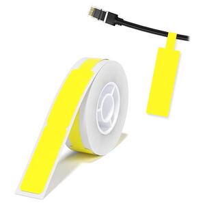 Direct Thermal Label Niimbot T12.5x74+35-65 Yellow Cable (6972842743824)