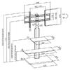 Βάση TV Brateck FS52-46T-02