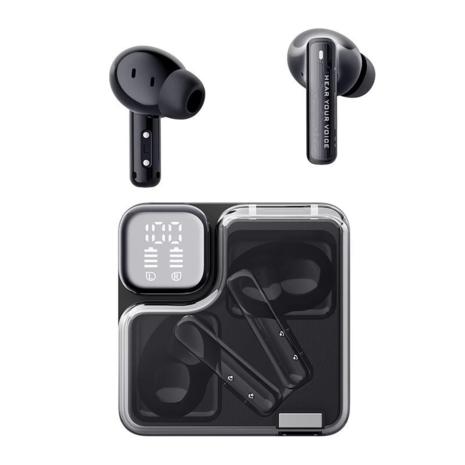 Handsfree Bluetooth QCY Melobuds Neo Black