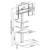 Βάση TV Brateck FS32-46