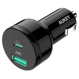 Car Charger Aukey CC-Y7 Expedition Duo 39W Black