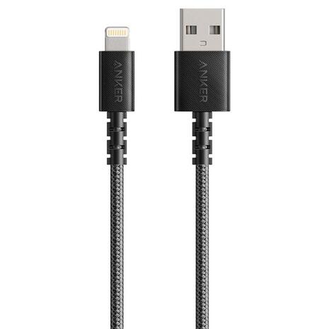 Anker PowerLine Select+ USB-A to Lightning Cable Black 0.9m (A8012H12)