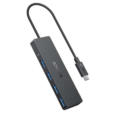 Anker USB-C Data Hub 4-in-1 Black (A8309G11)