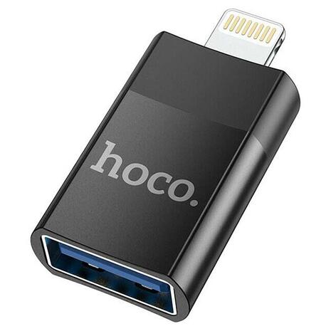 Hoco UA17 USB 2.0 to Lightning Adapter Black (HC-UA17LUSB)