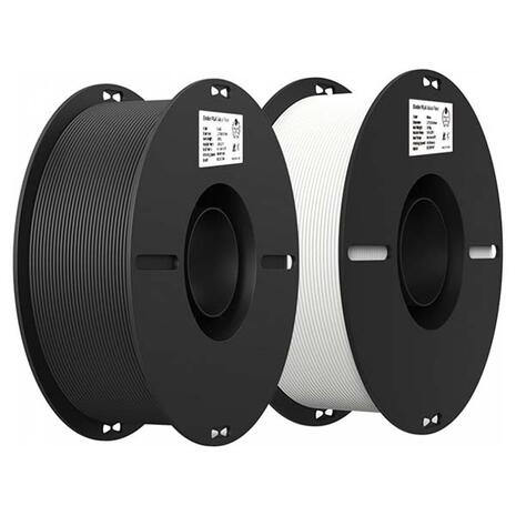 3D Printing Filament Creality Ender Series PLA Value Pack Black & White (2Kg)