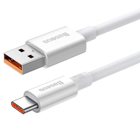 Καλώδιο Baseus USB to USB-C 100W White 2m (P10320102214-03)