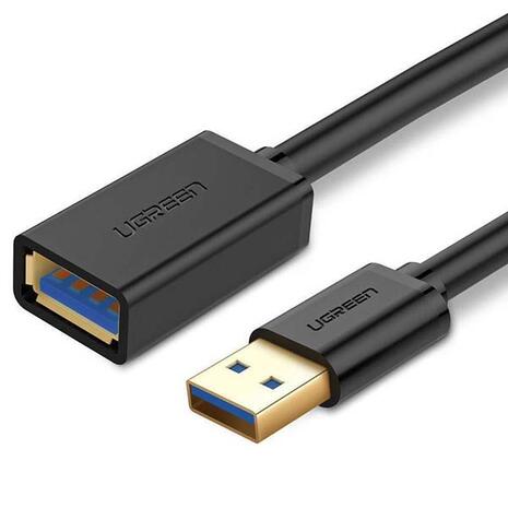 Ugreen USB 3.0 Extension Male Cable Black 2m (10373)