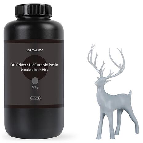 3D Printer UV Curable Resin Creality Standard Resin Plus Gray (1Kg)